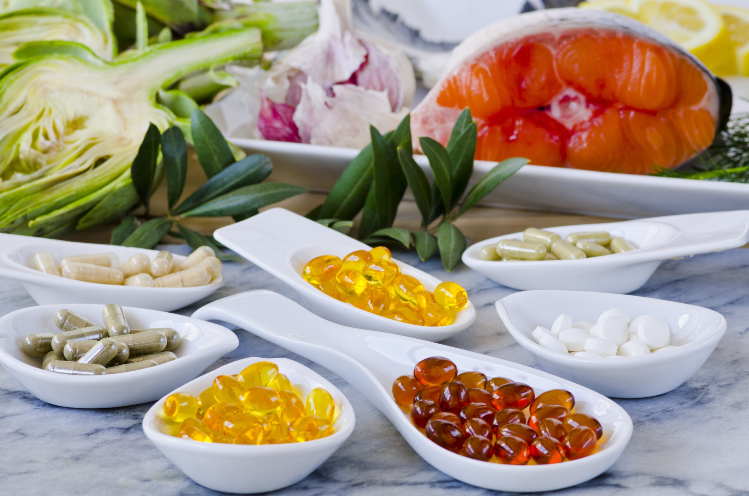 Variety Of Nutritional Supplements