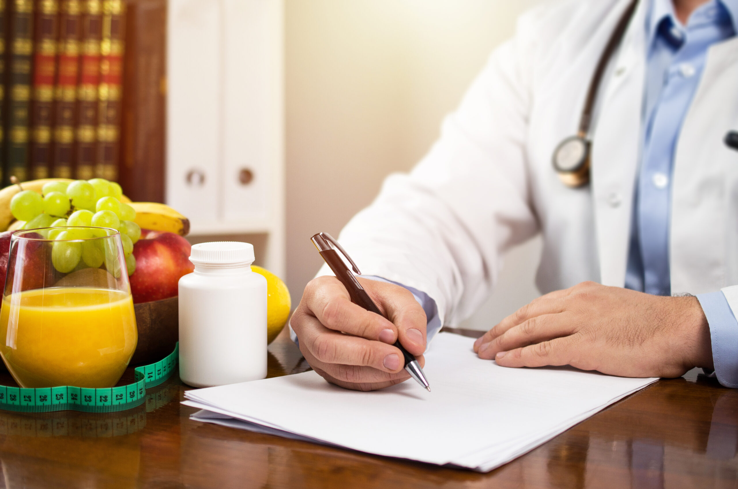 Doctor Writing Prescription
